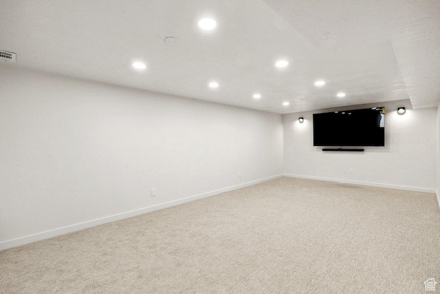 760 E 8080 S, Sandy, UT 84094 - finished below grade area with recessed lighting, light carpet, and baseboards