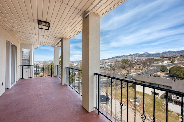 208 N Guidelight Dr, Cedar City, UT 84720 - balcony featuring a mountain view