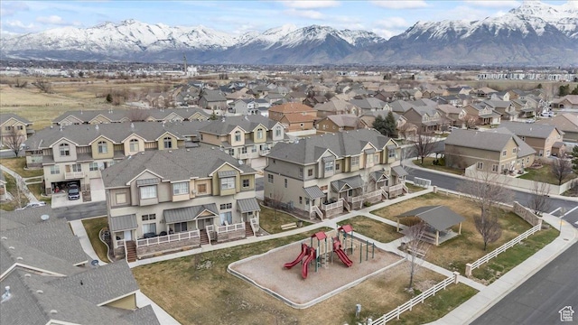 576 E 1540 S, Lehi, UT 84043 - aerial view with a residential view and a mountain view