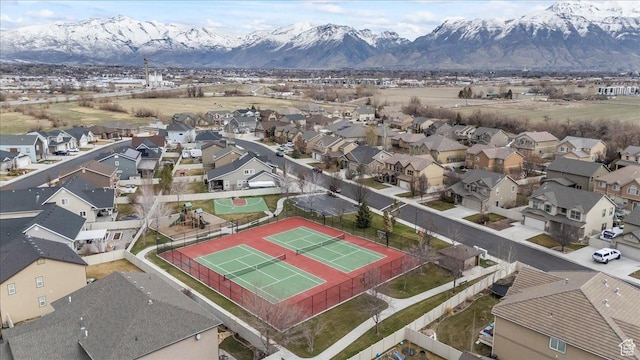 576 E 1540 S, Lehi, UT 84043 - birds eye view of property featuring a residential view and a mountain view