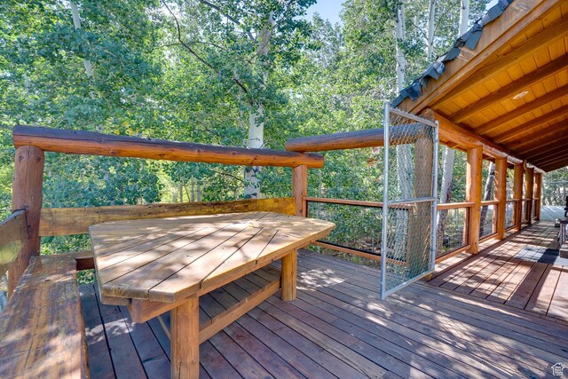 4547 Fawn Way Unit 2050, Heber City, UT 84032 - view of wooden deck