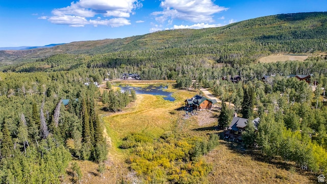 4547 Fawn Way Unit 2050, Heber City, UT 84032 - bird's eye view with a wooded view and a mountain view