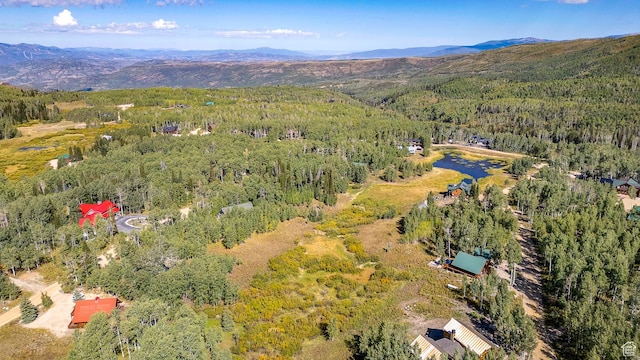 4547 Fawn Way Unit 2050, Heber City, UT 84032 - bird's eye view with a wooded view and a mountain view