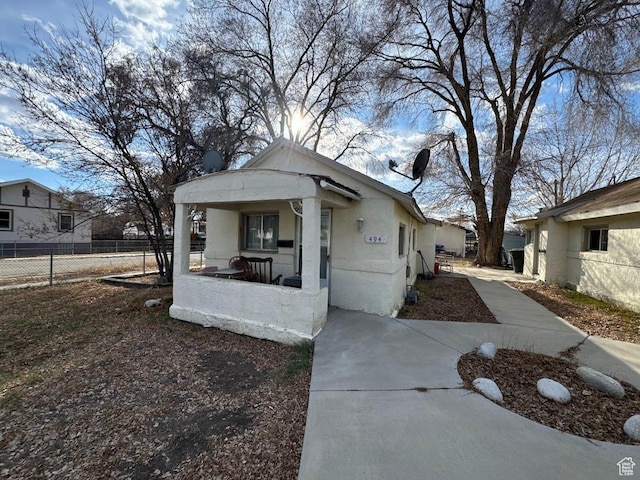 488 S 100 W, Price, UT 84501 - view of front facade featuring fence and covered porch