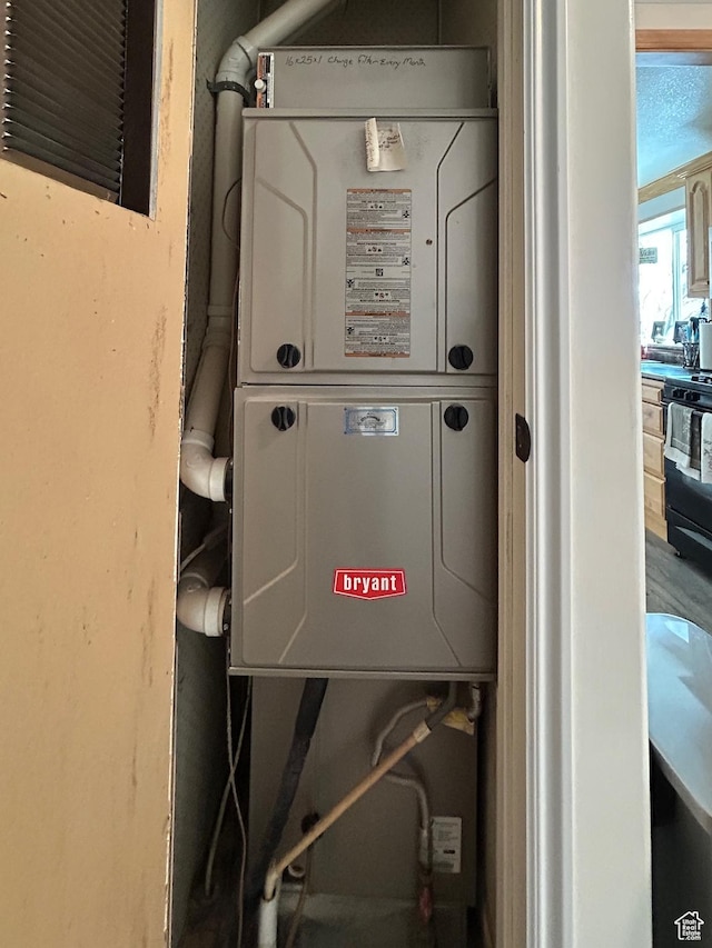 view of utility room