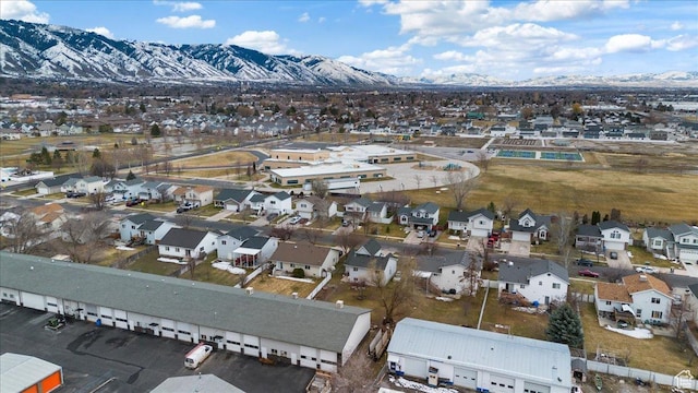 495 W 1330 N, Logan, UT 84341 - aerial view of residential area with a mountainous background
