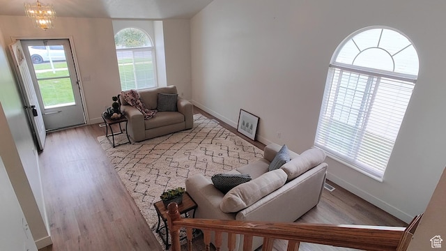 495 W 1330 N, Logan, UT 84341 - living area featuring light wood-style floors