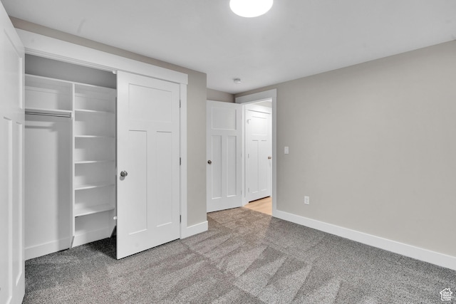 681 S Vance Dr W, Layton, UT 84041 - unfurnished bedroom with carpet, baseboards, and a closet