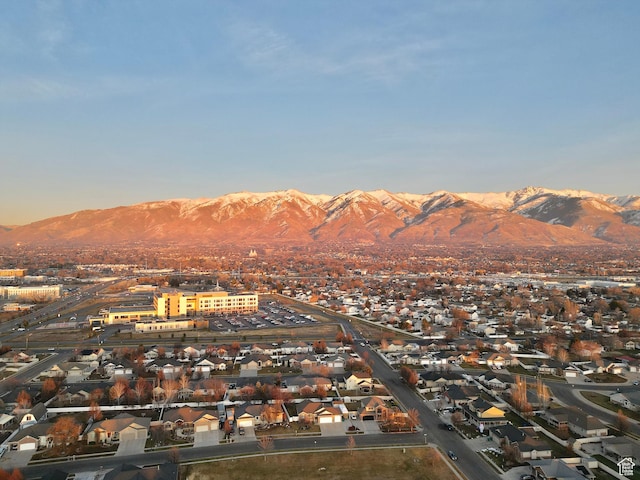 681 S Vance Dr W, Layton, UT 84041 - aerial view of residential area with mountains