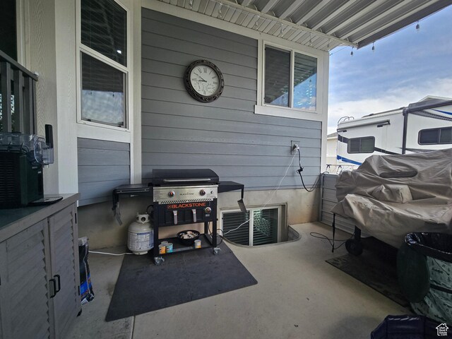 8894 S Sun Leaf Dr, West Jordan, UT 84088 - view of patio / terrace with area for grilling