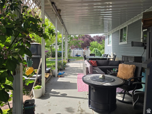 8894 S Sun Leaf Dr, West Jordan, UT 84088 - view of patio