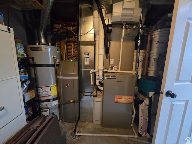 8894 S Sun Leaf Dr, West Jordan, UT 84088 - utilities featuring secured water heater