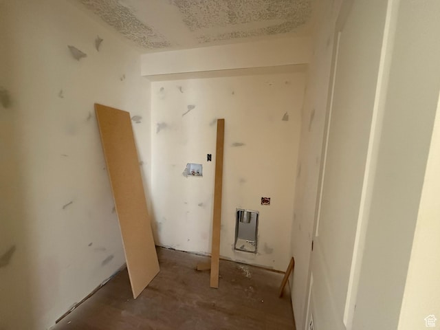 laundry area featuring hookup for a washing machine