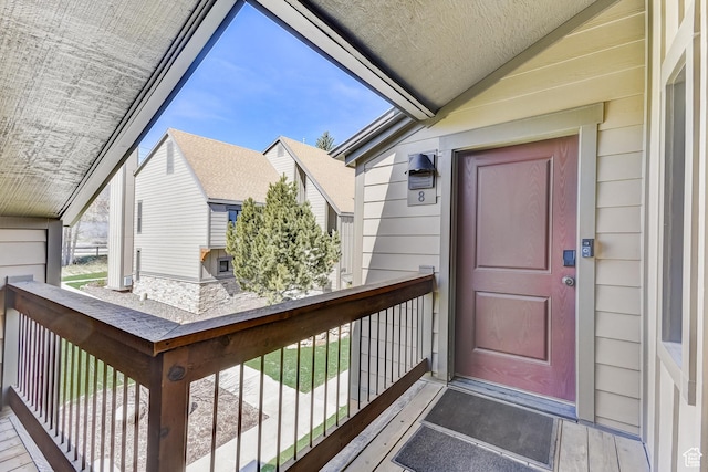 1637 Village Round Dr Unit 8, Park City, UT 84098 - doorway to property featuring a balcony