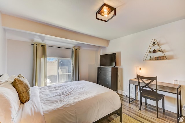 1637 Village Round Dr Unit 8, Park City, UT 84098 - bedroom with baseboards and wood finished floors