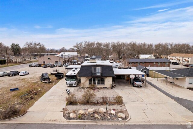 613 N 100 E, Brigham City, UT 84302 - birds eye view of property with a residential view