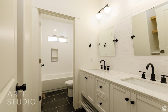 1283 S 500 W Unit 10, Manti, UT 84642 - full bath featuring toilet, a sink, double vanity, and tile patterned flooring