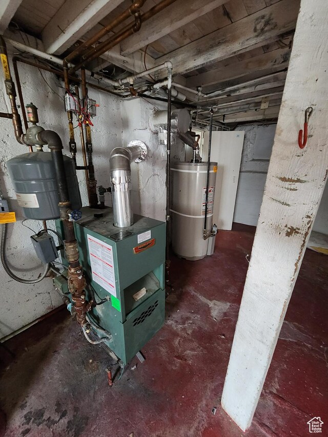 383 S 100 W, Price, UT 84501 - utility room featuring water heater
