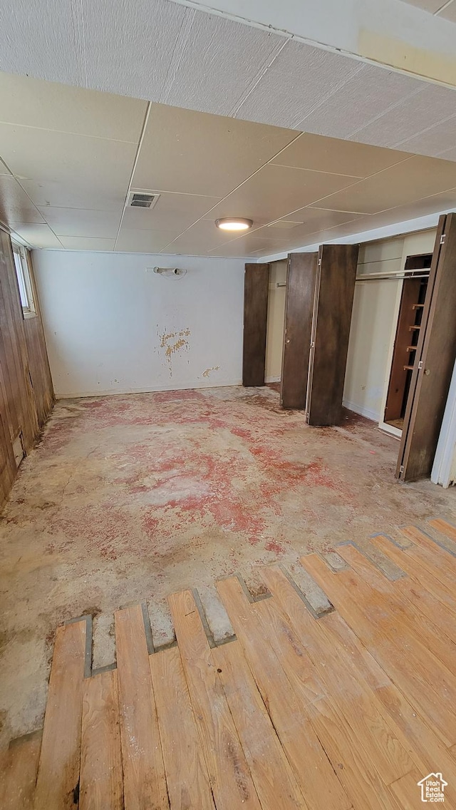390 S 400 W, Logan, UT 84321 - below grade area with visible vents and light wood-style flooring