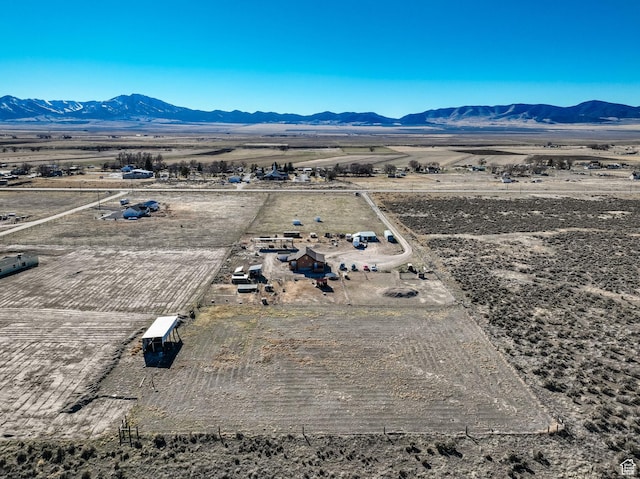 183 N Silver Sage Rd, Vernon, UT 84080 - bird's eye view with a rural view and a mountain view