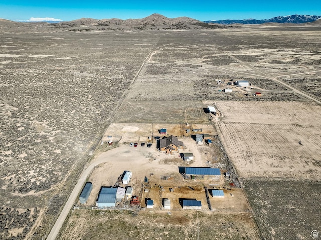 183 N Silver Sage Rd, Vernon, UT 84080 - bird's eye view with a mountain view