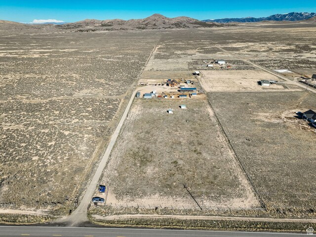 183 N Silver Sage Rd, Vernon, UT 84080 - aerial view featuring a mountain view