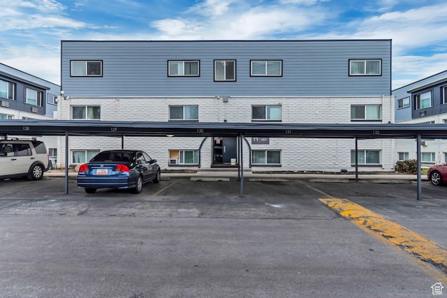 742 S 400 E Unit H102, Salt Lake City, UT 84111 - view of property with covered parking