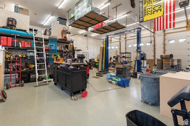 12381 S 3600 W, Riverton, UT 84065 - garage with a garage door opener