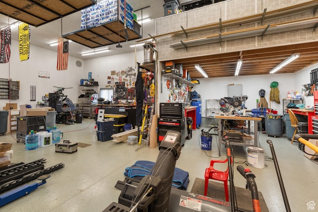 12381 S 3600 W, Riverton, UT 84065 - garage with a workshop area