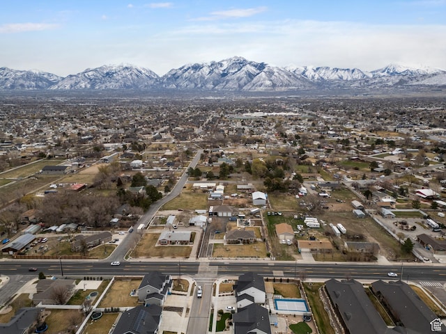 12381 S 3600 W, Riverton, UT 84065 - bird's eye view with a residential view and a mountain view