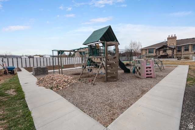 12381 S 3600 W, Riverton, UT 84065 - communal playground featuring fence
