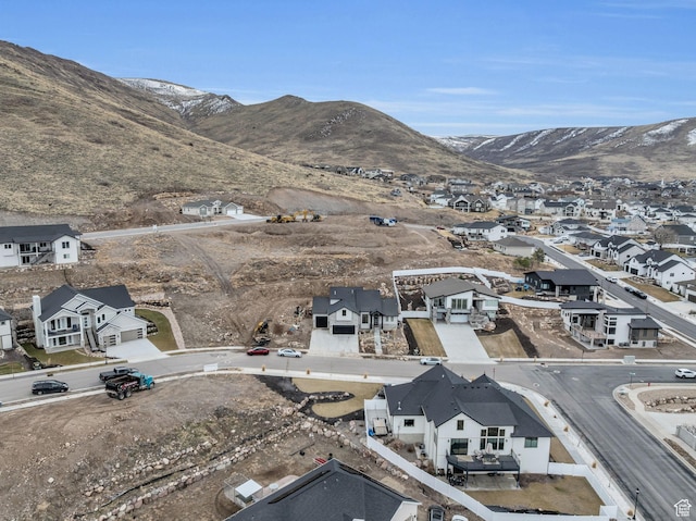 6579 W Bonnie Jean Ln Unit 12, Herriman, UT 84096 - aerial view with a residential view and a mountain view