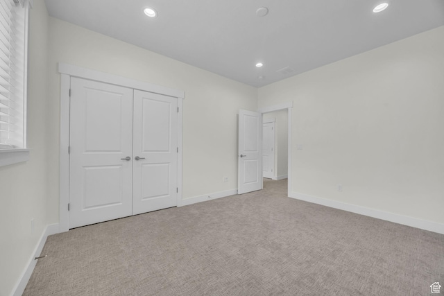 6579 W Bonnie Jean Ln Unit 12, Herriman, UT 84096 - unfurnished bedroom with baseboards, recessed lighting, and carpet flooring