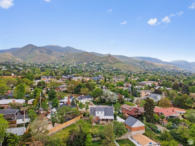 1585 S 2300 E, Salt Lake City, UT 84108 - drone / aerial view featuring a residential view and a mountain view