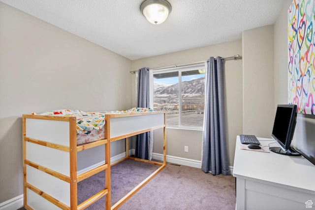 60 N 1100 W, Farmington, UT 84025 - unfurnished bedroom featuring baseboards, visible vents, carpet, and a textured ceiling