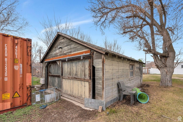 13496 S Redwood Rd, Riverton, UT 84065 - view of outbuilding featuring fence and an outdoor structure