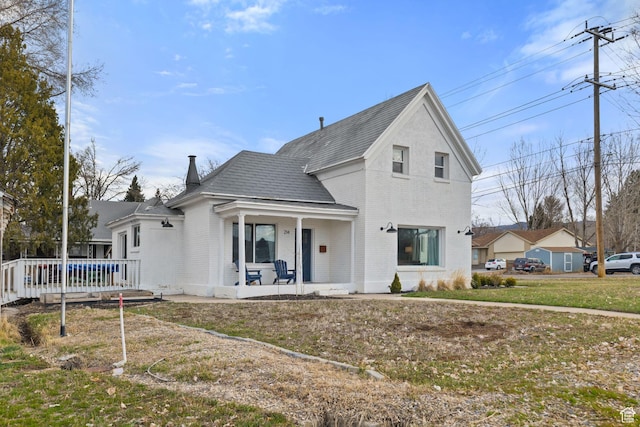 214 W 600 S, Heber City, UT 84032 - view of front of property with covered porch and brick siding