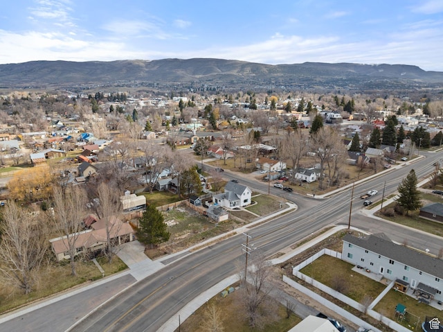 214 W 600 S, Heber City, UT 84032 - aerial view featuring a residential view and a mountain view