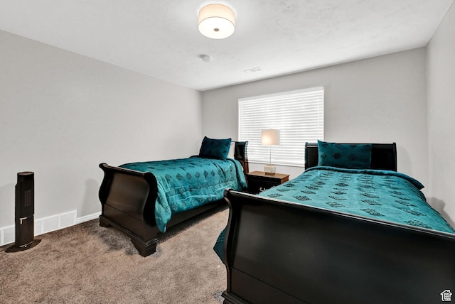 4216 N Wolf Creek Dr, Eden, UT 84310 - bedroom with carpet flooring, baseboards, and visible vents