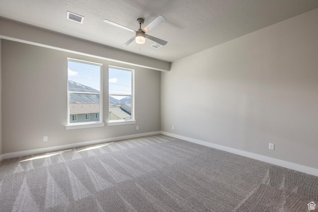 2746 E 1060 S, Spanish Fork, UT 84660 - unfurnished room featuring baseboards, carpet flooring, and a ceiling fan