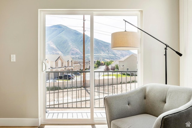 2748 E 1060 S, Spanish Fork, UT 84660 - sitting room featuring plenty of natural light and a mountain view