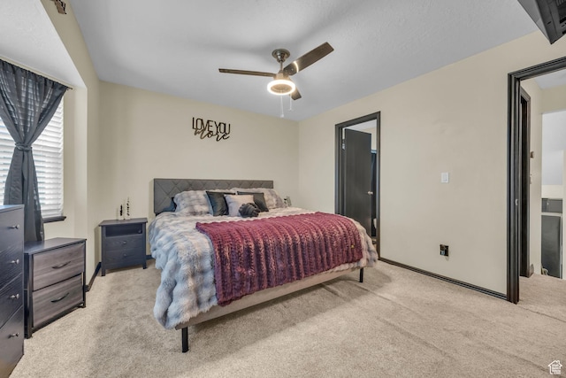 4933 S 3900 W, Roy, UT 84067 - bedroom with carpet and a ceiling fan