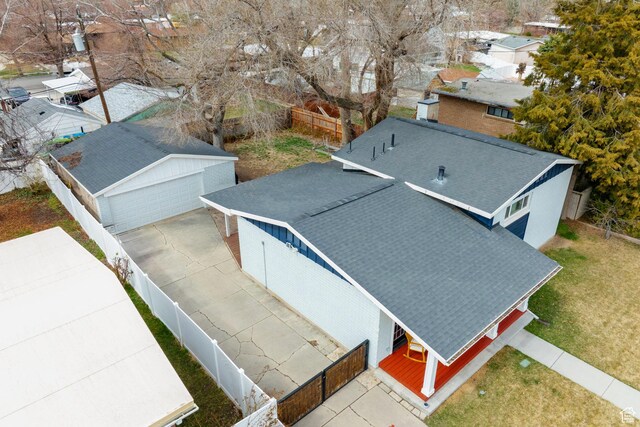 1305 N Valentine St, Salt Lake City, UT 84116 - birds eye view of property