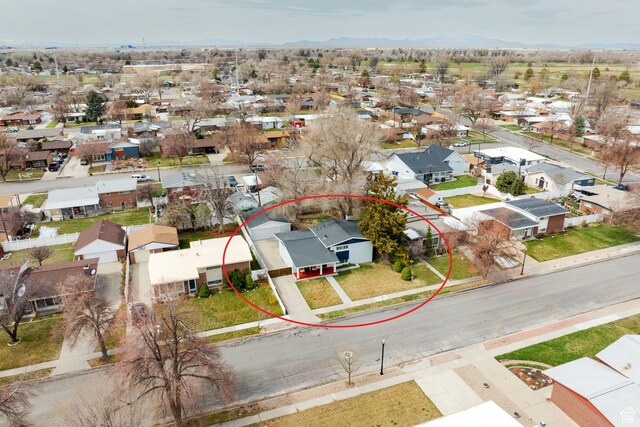 1305 N Valentine St, Salt Lake City, UT 84116 - drone / aerial view with a residential view