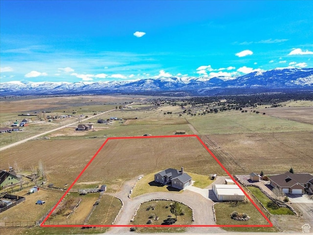 14480 N 8375 E, Spring City, UT 84662 - bird's eye view with a mountain view and a rural view