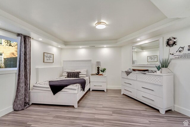 1448 E 155 S, Lindon, UT 84042 - bedroom featuring light wood finished floors, baseboards, and recessed lighting
