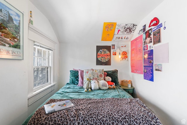 427 E 1st Ave, Salt Lake City, UT 84103 - bedroom with vaulted ceiling