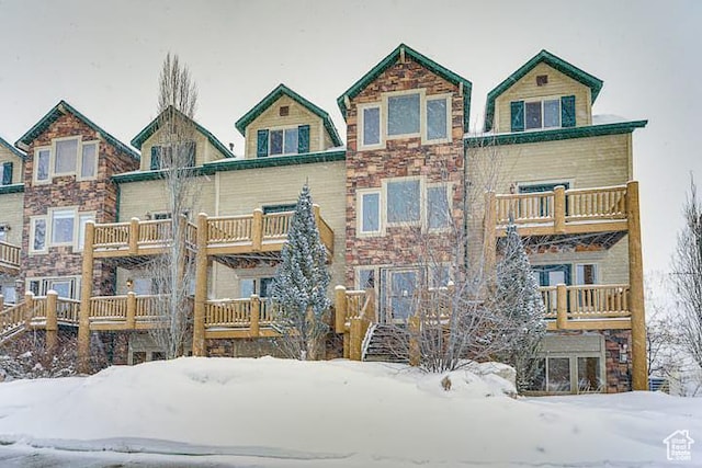 3518 N Moose Hollow Dr, Eden, UT 84310 - view of front of property