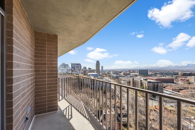 245 N Vine St W Unit 903, Salt Lake City, UT 84103 - balcony with a view of city