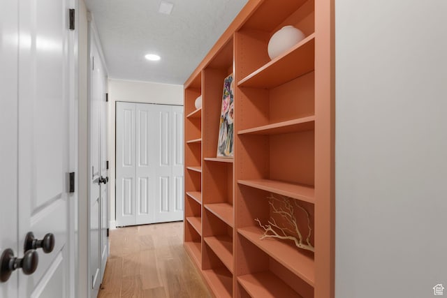 245 N Vine St W Unit 903, Salt Lake City, UT 84103 - spacious closet with light wood-style floors